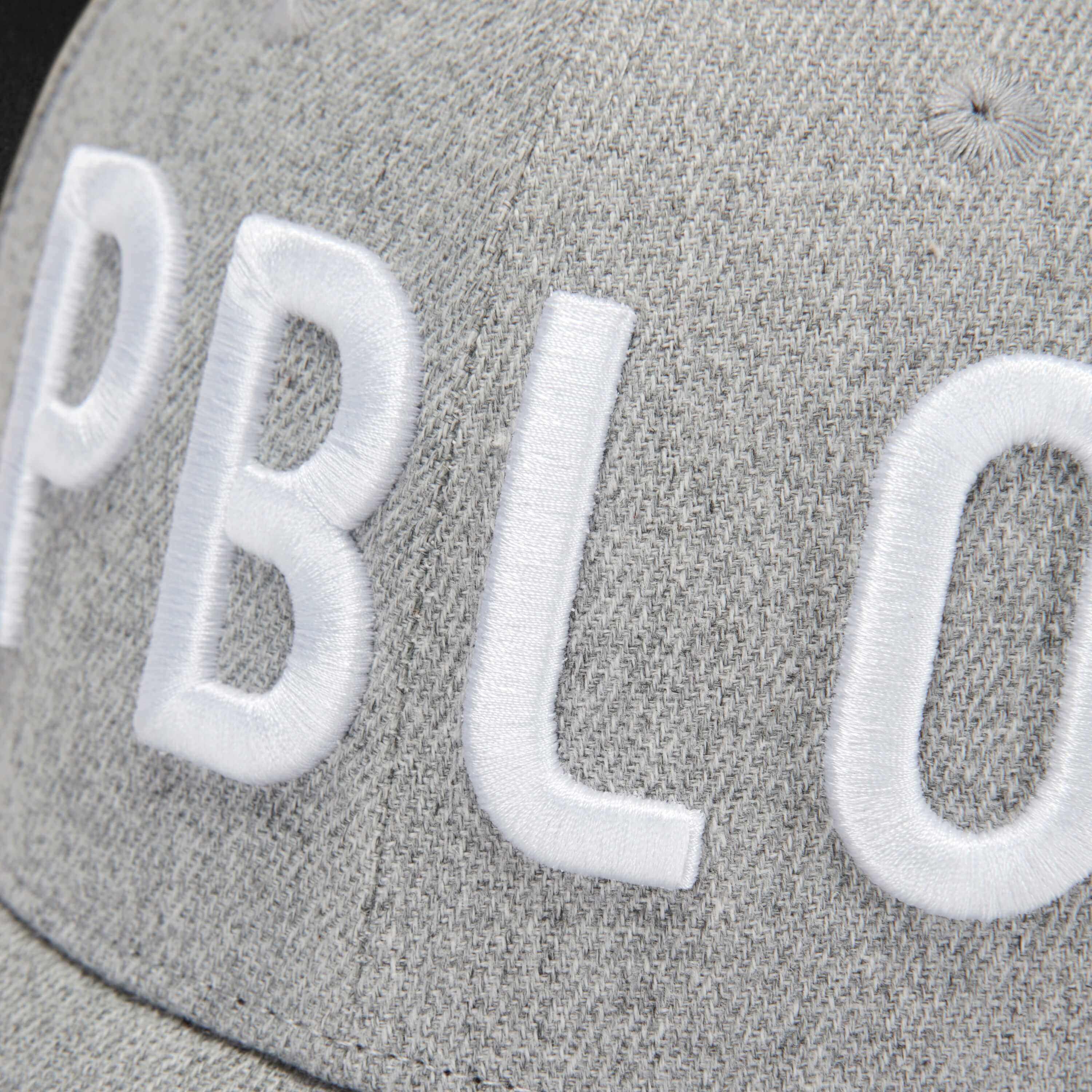 Basecap - Grey & White