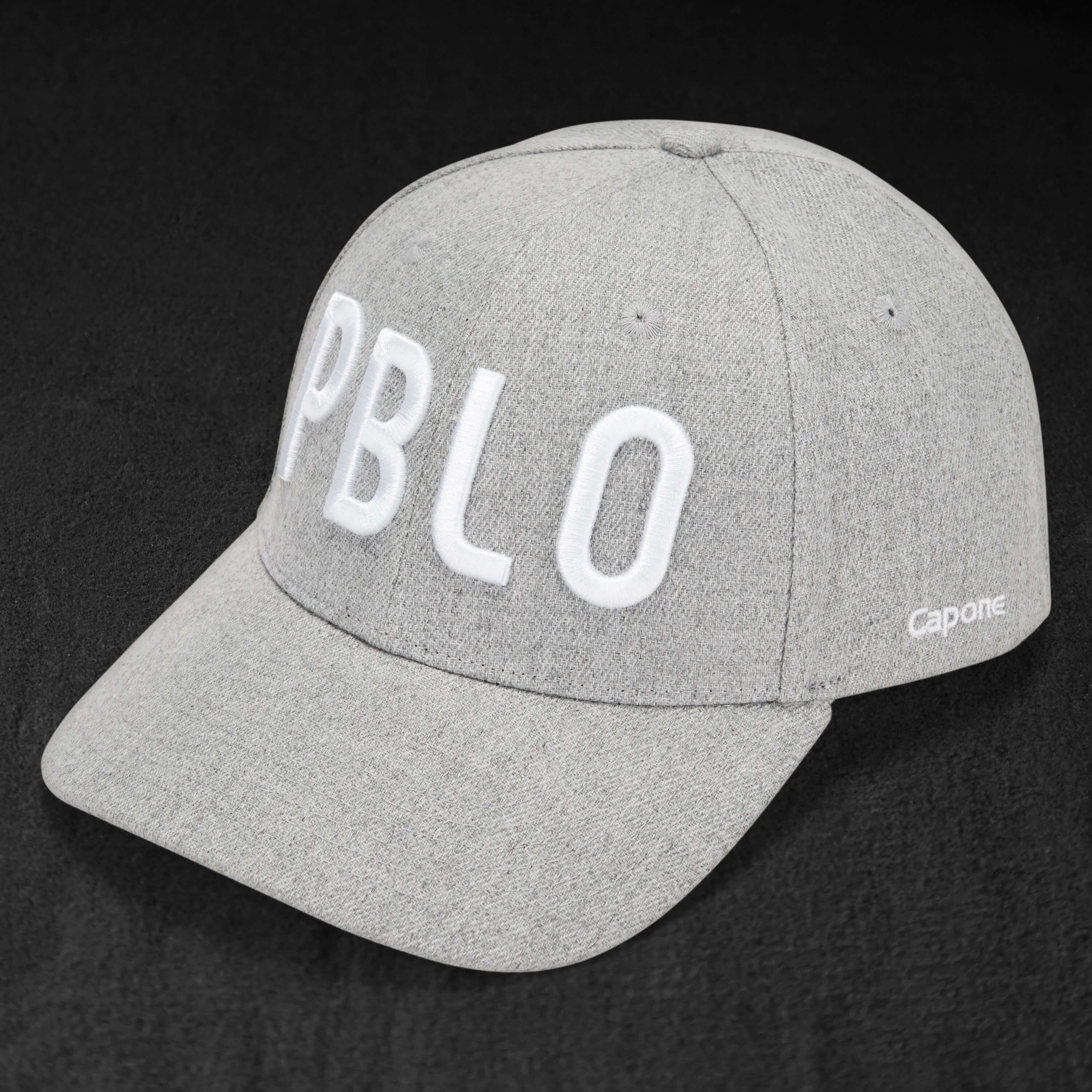 Basecap - Grey & White