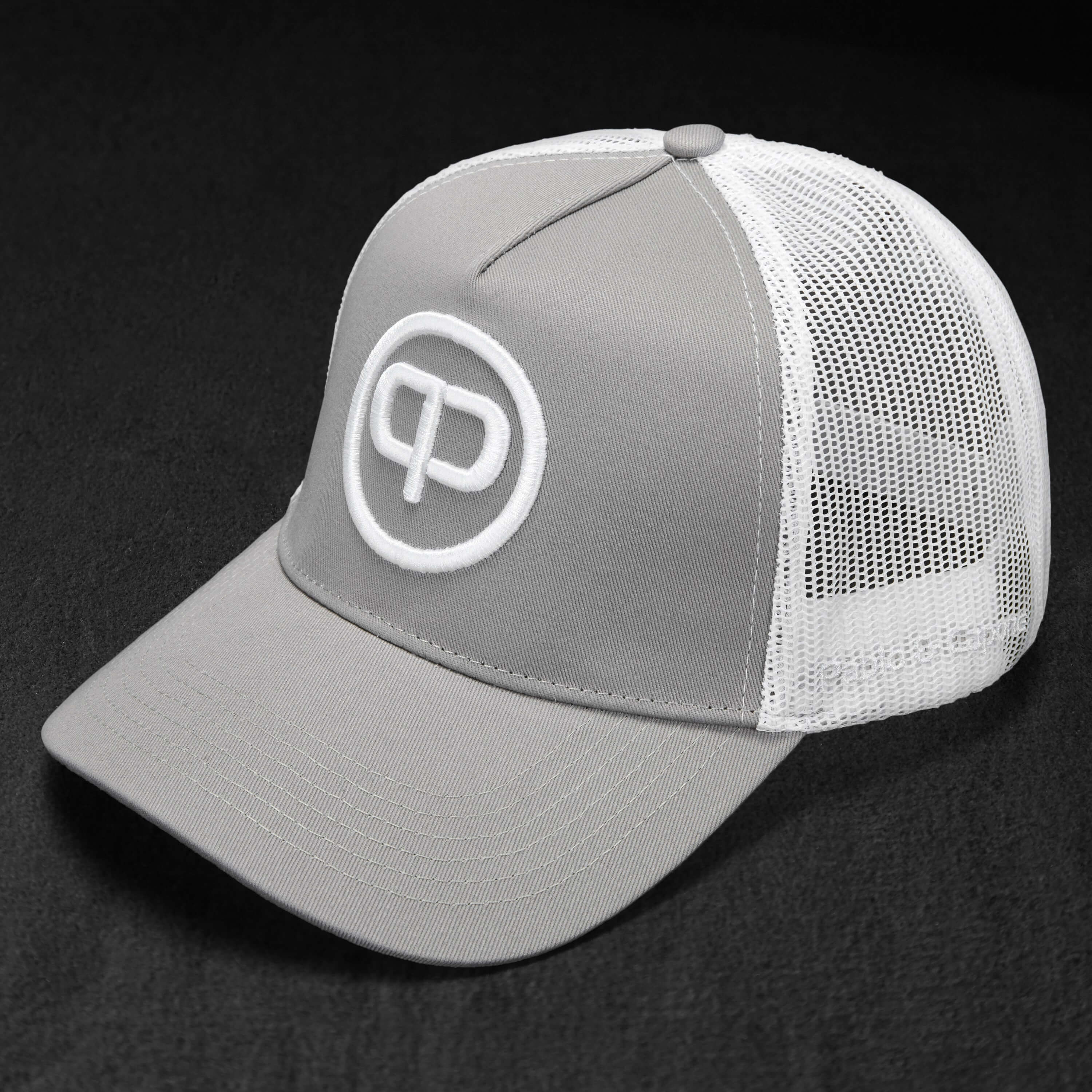 Trucker Basecap - Grey & White