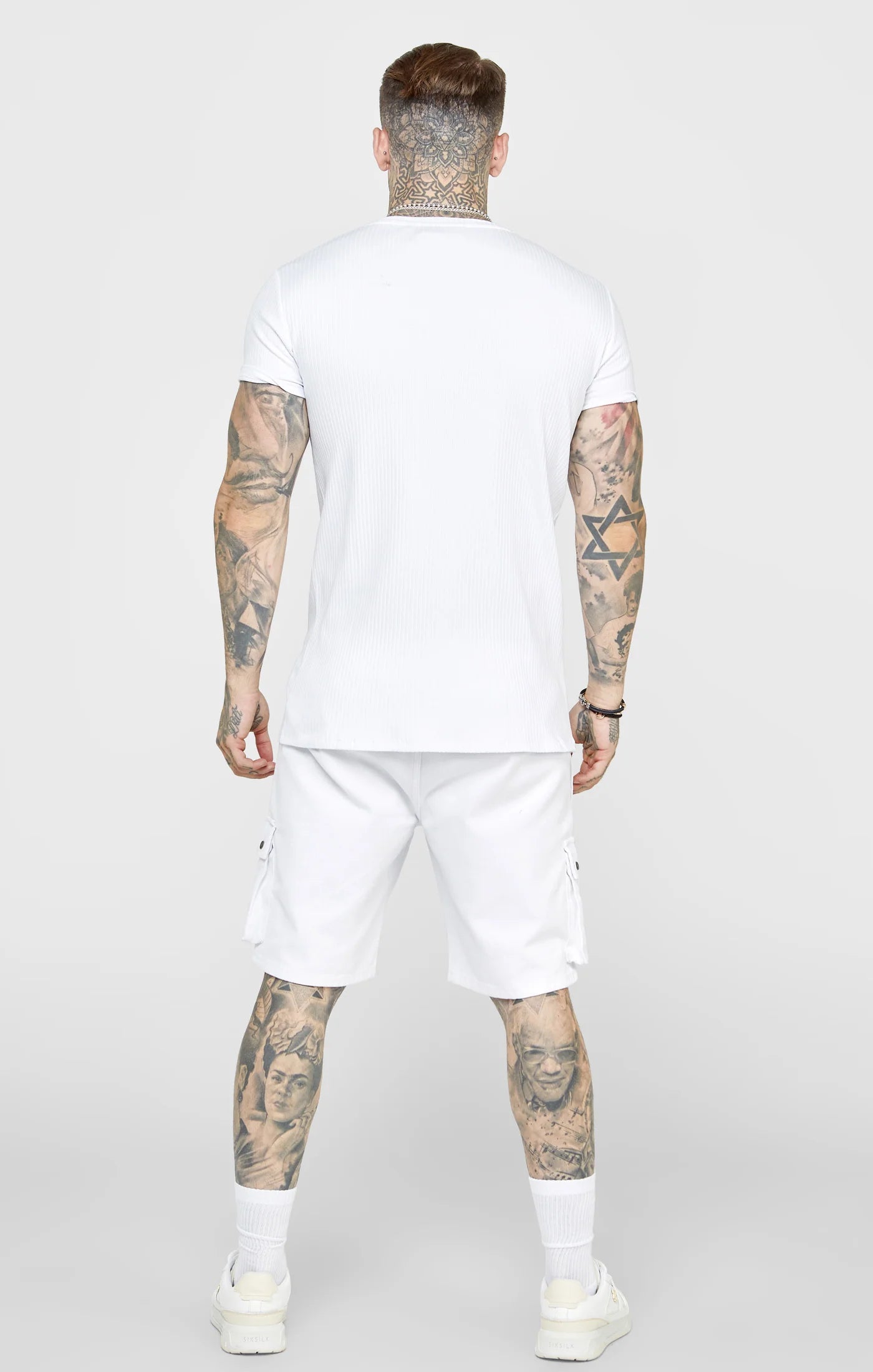 Rib Knit Shirt - White