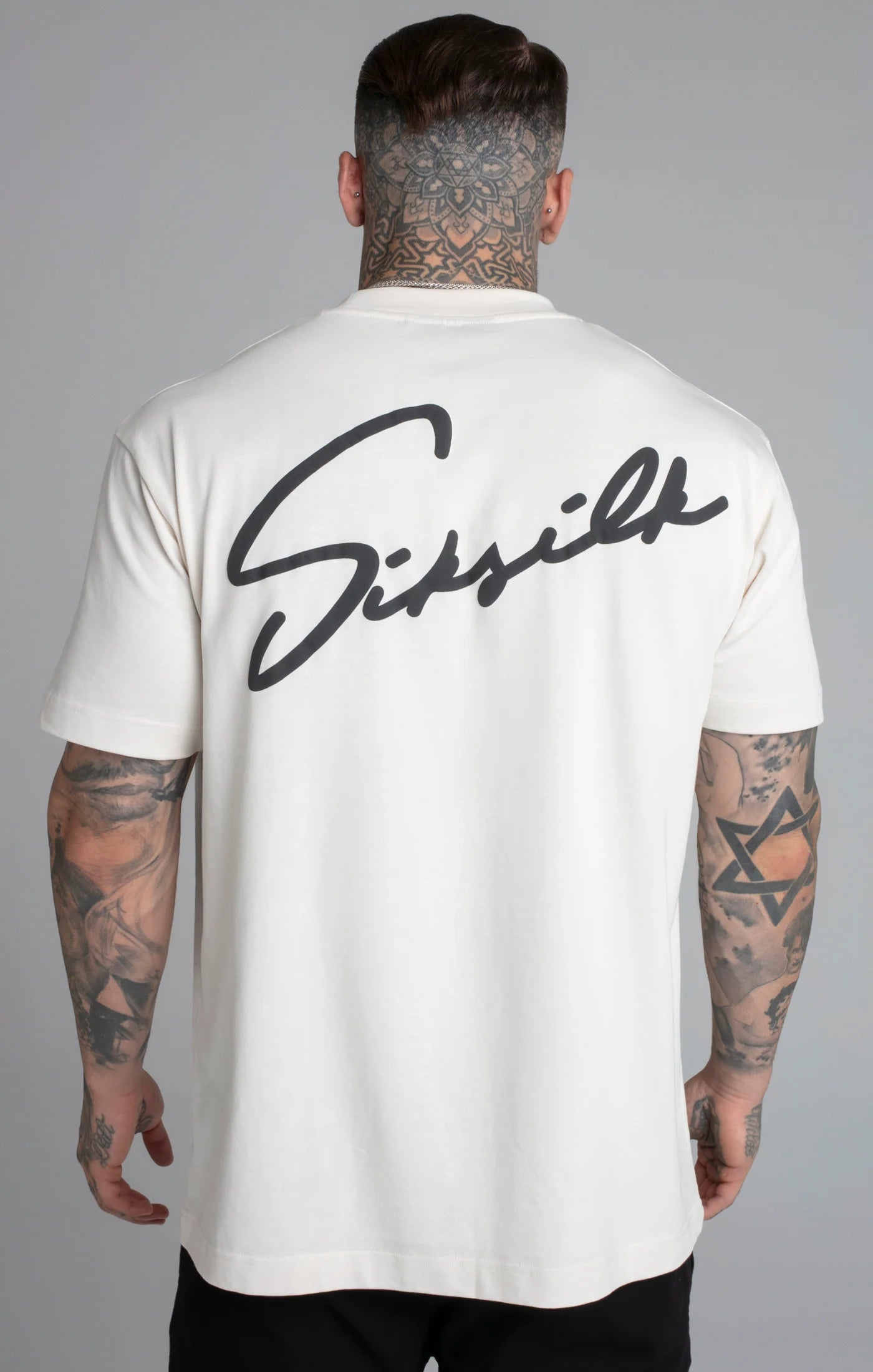 Script T-Shirt - Ecru