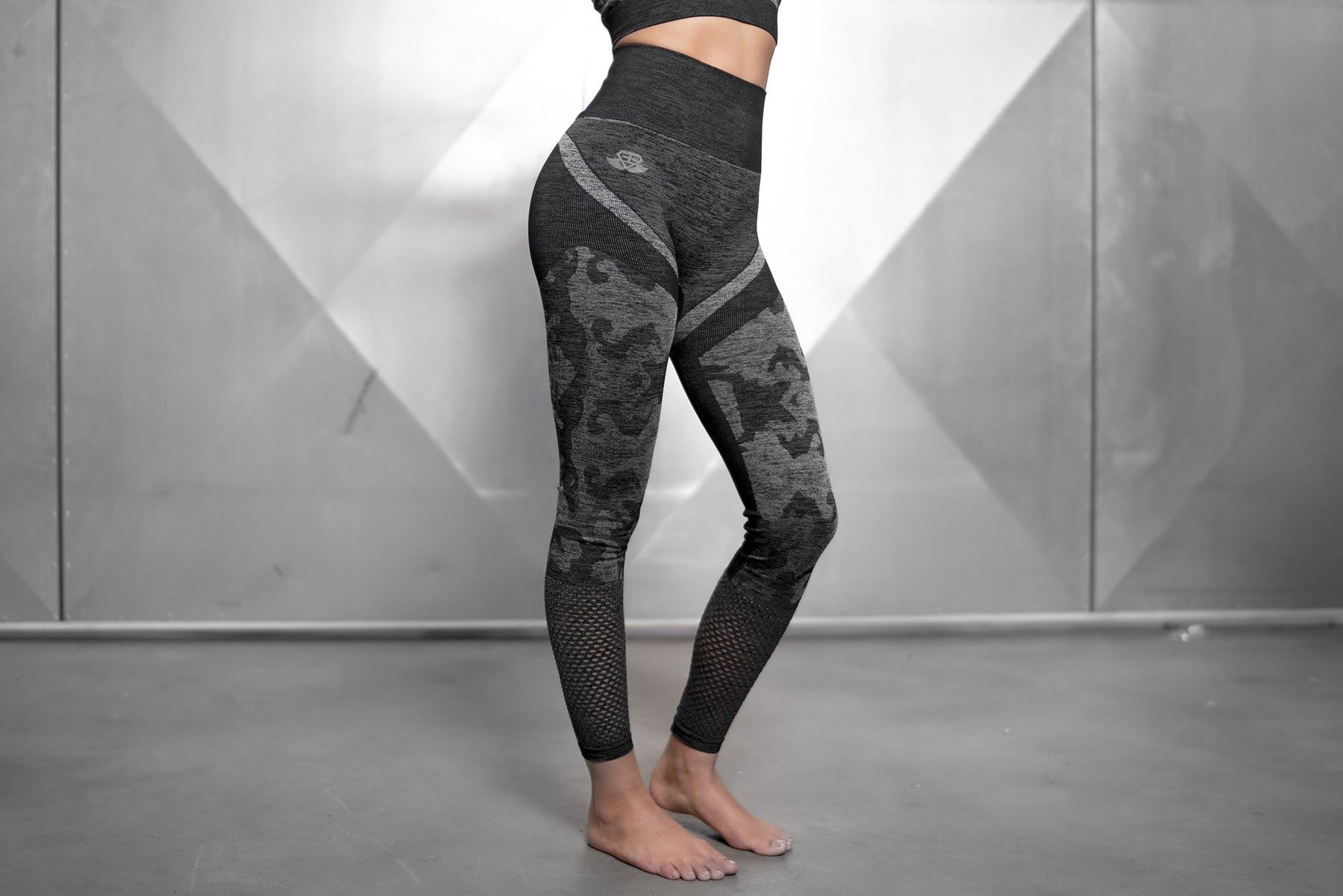 ATHENA CAMO Seamless Legging High Waist – Ocean Deep