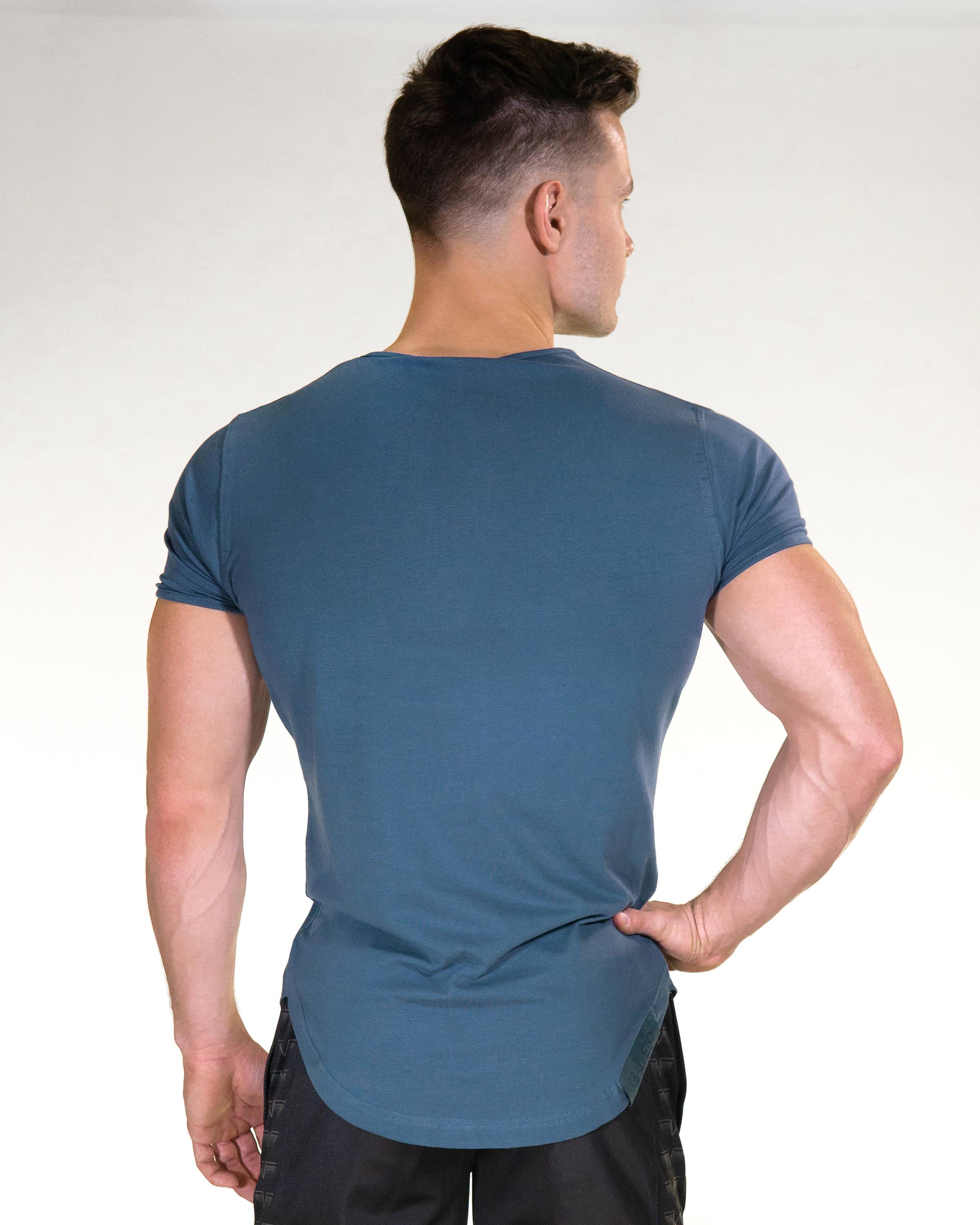 Gavelo - Sports Tee - Ancient Blue - Rückseite