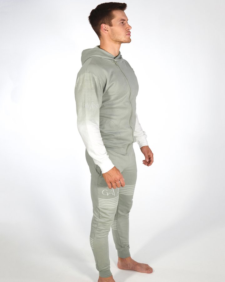 Gavelo - Victory Hoodie - Nude Olive Grey - Seitlich Gesamt