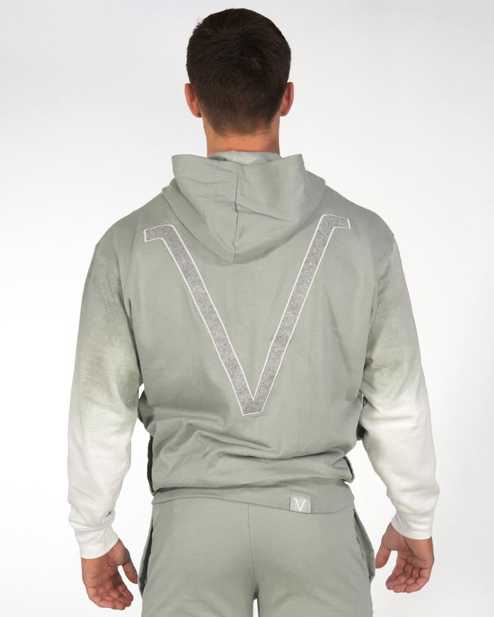 Gavelo - Victory Hoodie - Nude Olive Grey - Rückseite