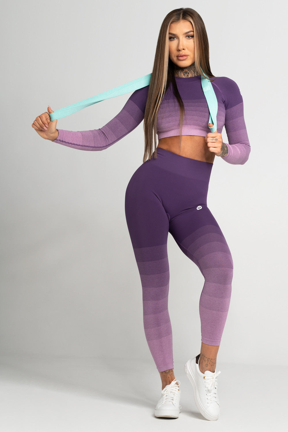 Gym Glamour - Seamless Leggings – Violet