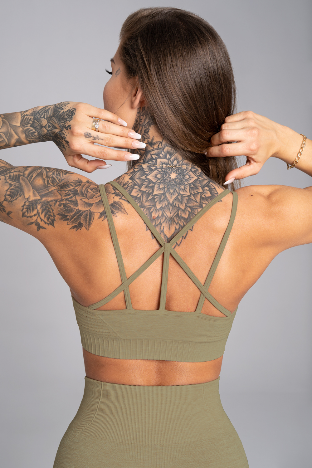 Gym Glamour - Seamless Top - Combat - Rückseite