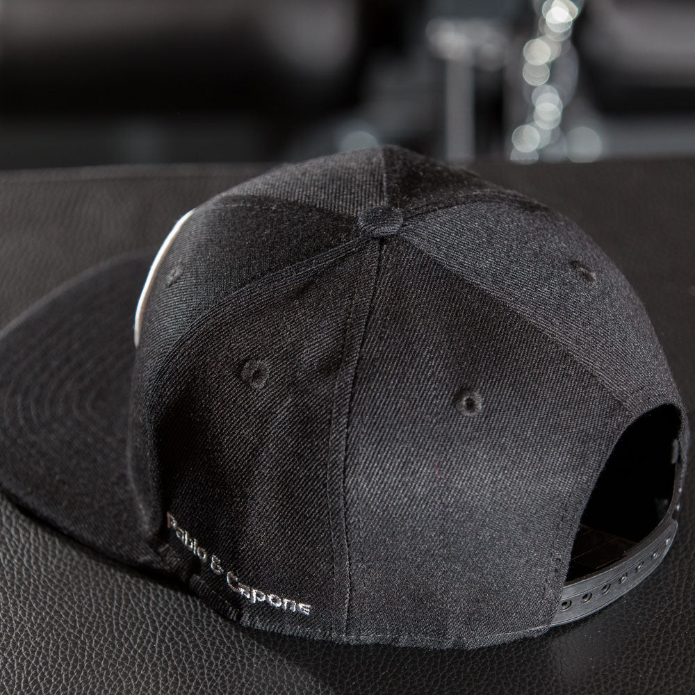 Pablo & Capone - Snapback Cap - Black & White 2.0 - Rückseite