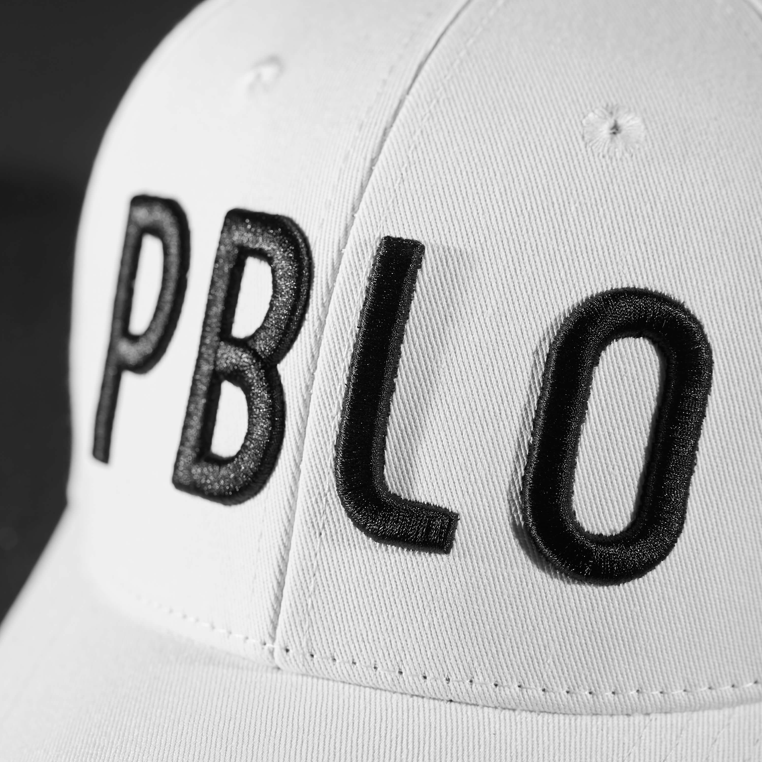 Pablo & Capone - Basecap - White & Black