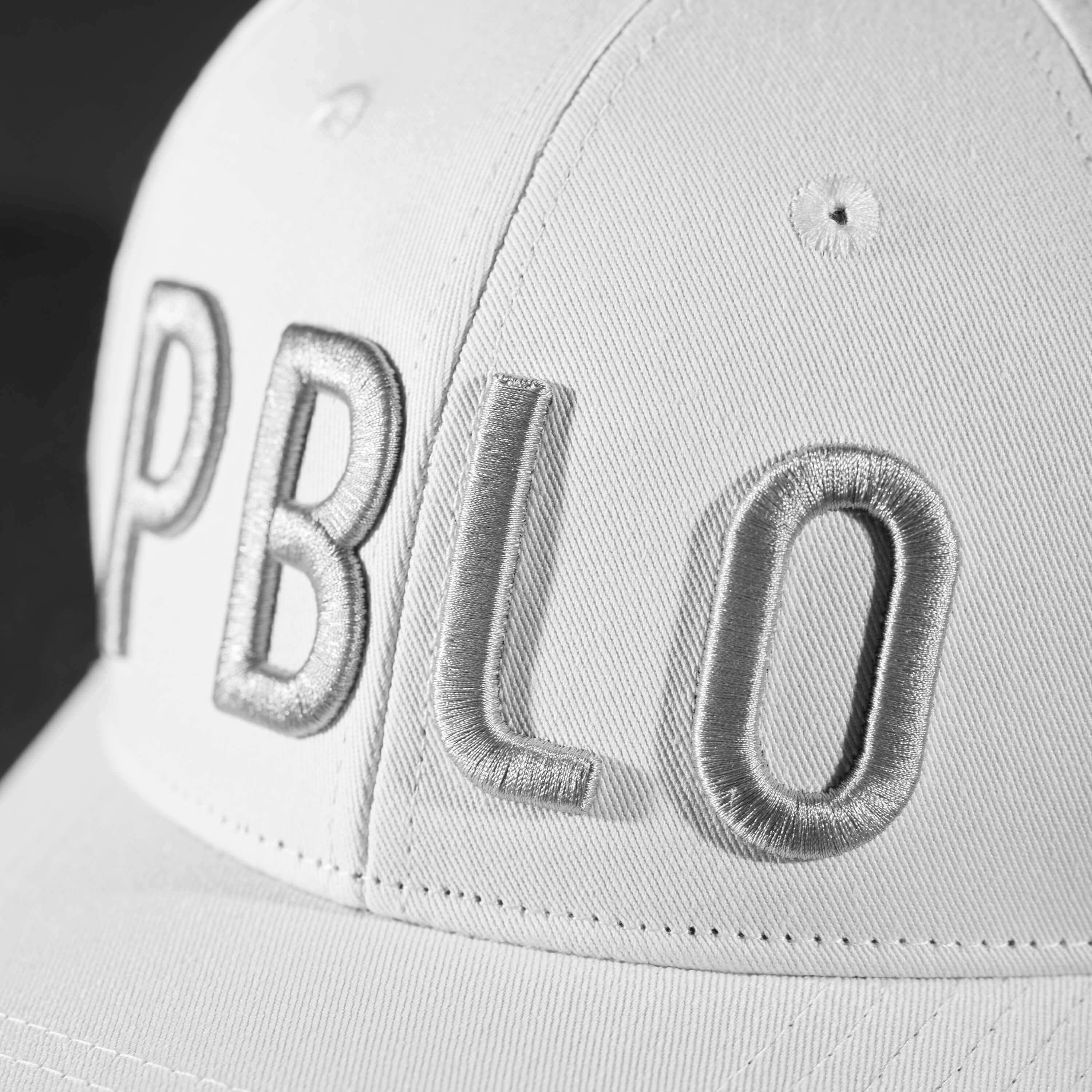 Pablo & Capone - Basecap - White & Grey