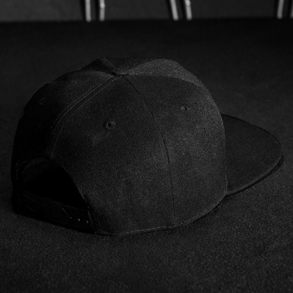 Pablo & Capone - Snapback Cap - Black & Black