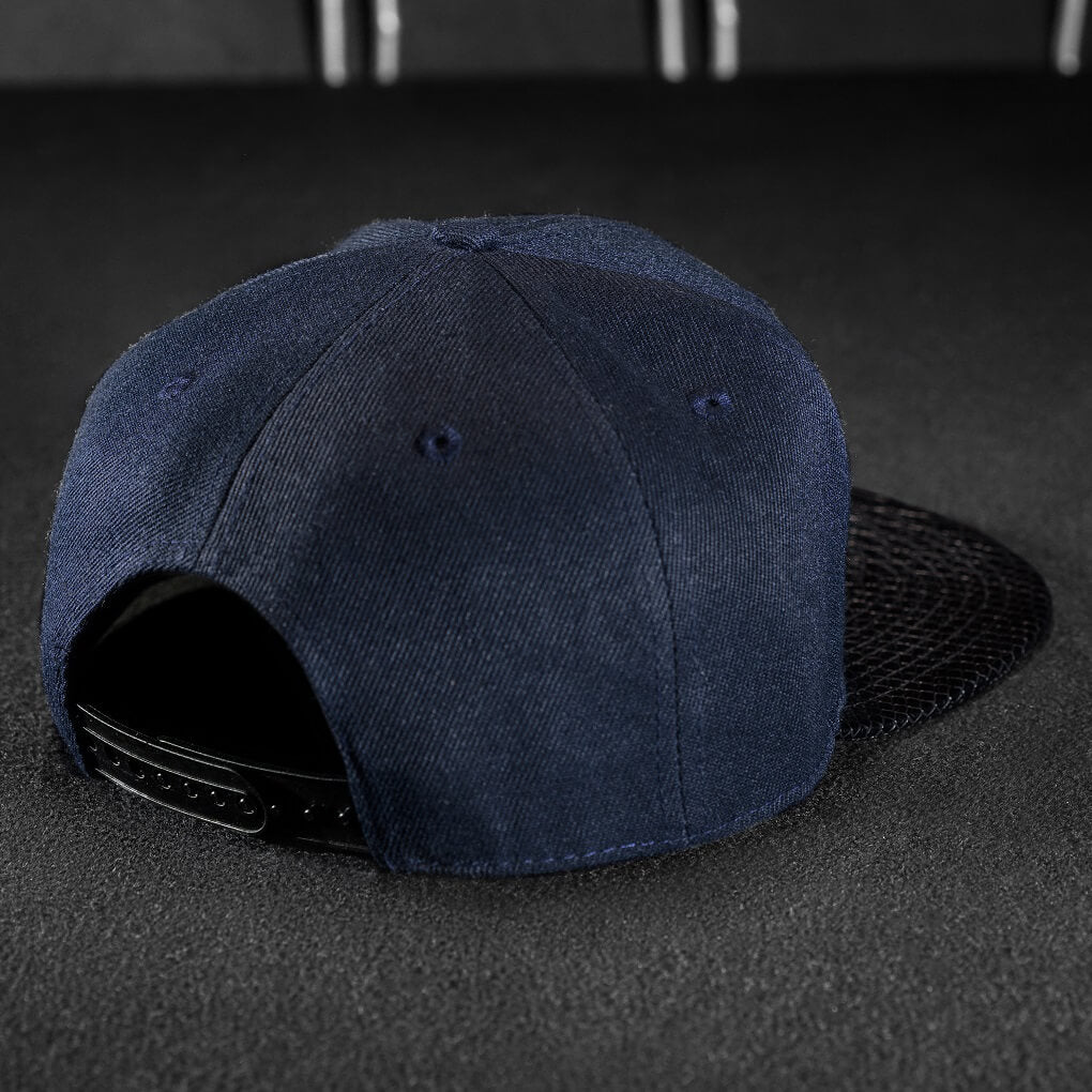 Pablo & Capone - Snapback Cap - Navy Blue & Black