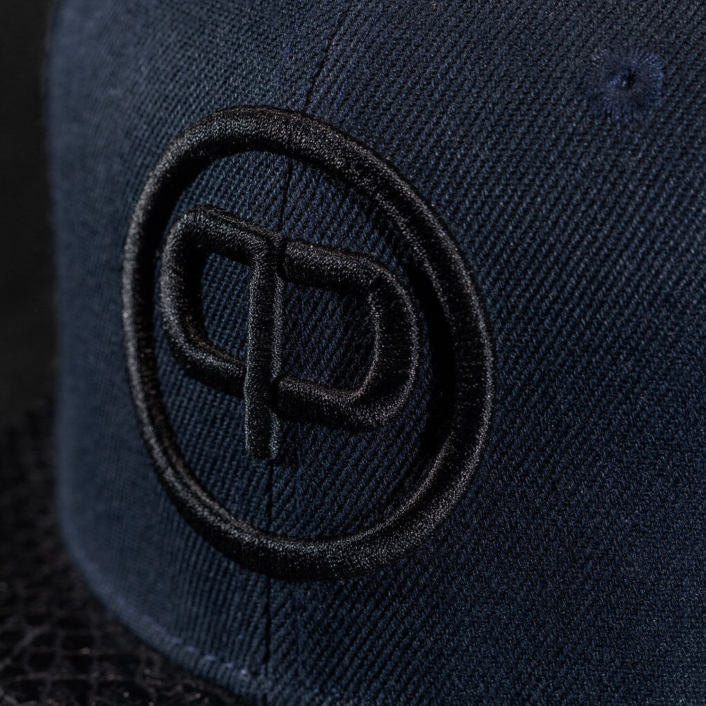 Pablo & Capone - Snapback Cap - Navy Blue & Black