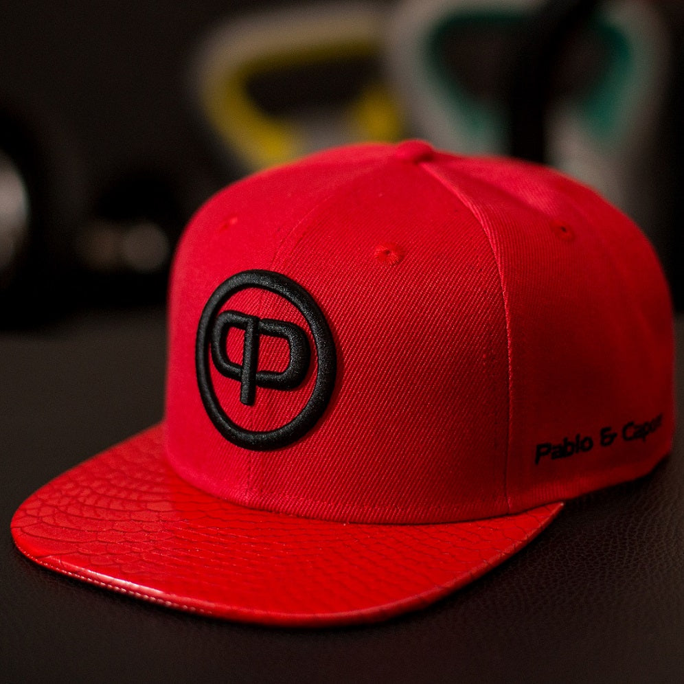Pablo & Capone - Snapback Cap - Red & Black