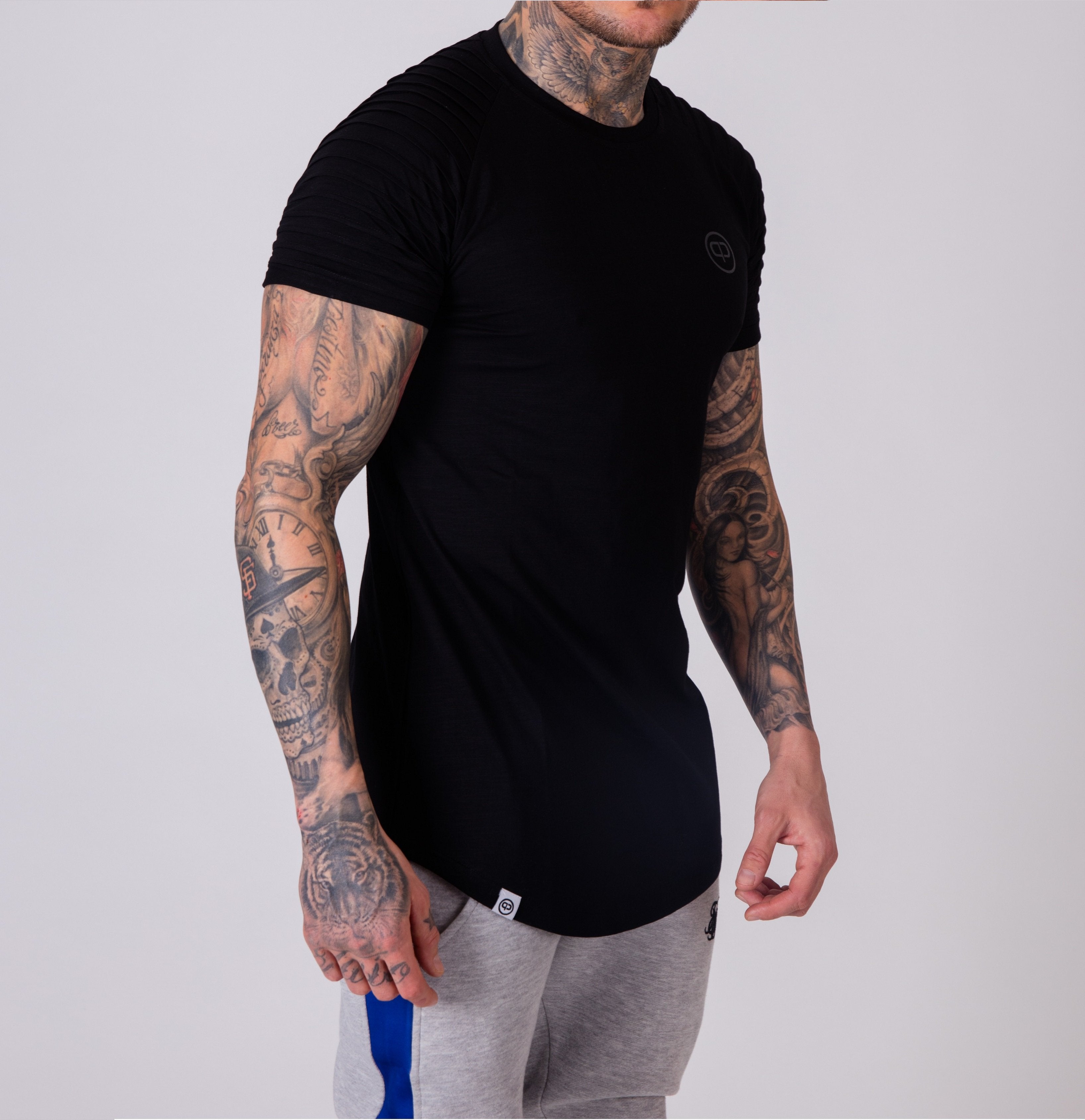 Pablo & Capone - Mercury Shirt - All Black - Seitlich