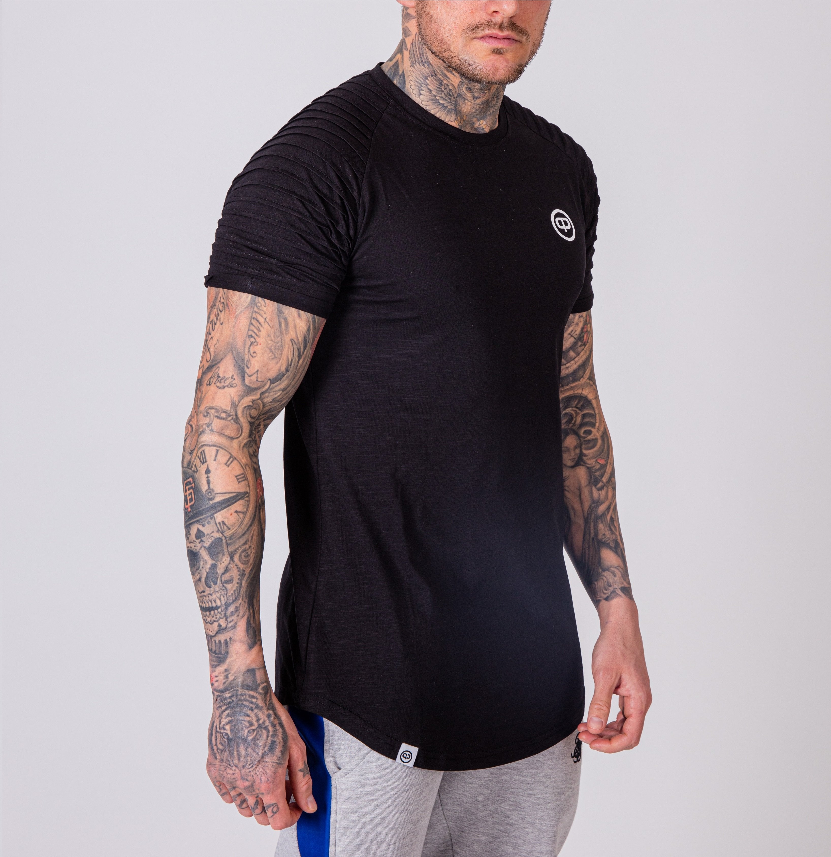 Pablo & Capone - Mercury Shirt - Back & White - Seitlich