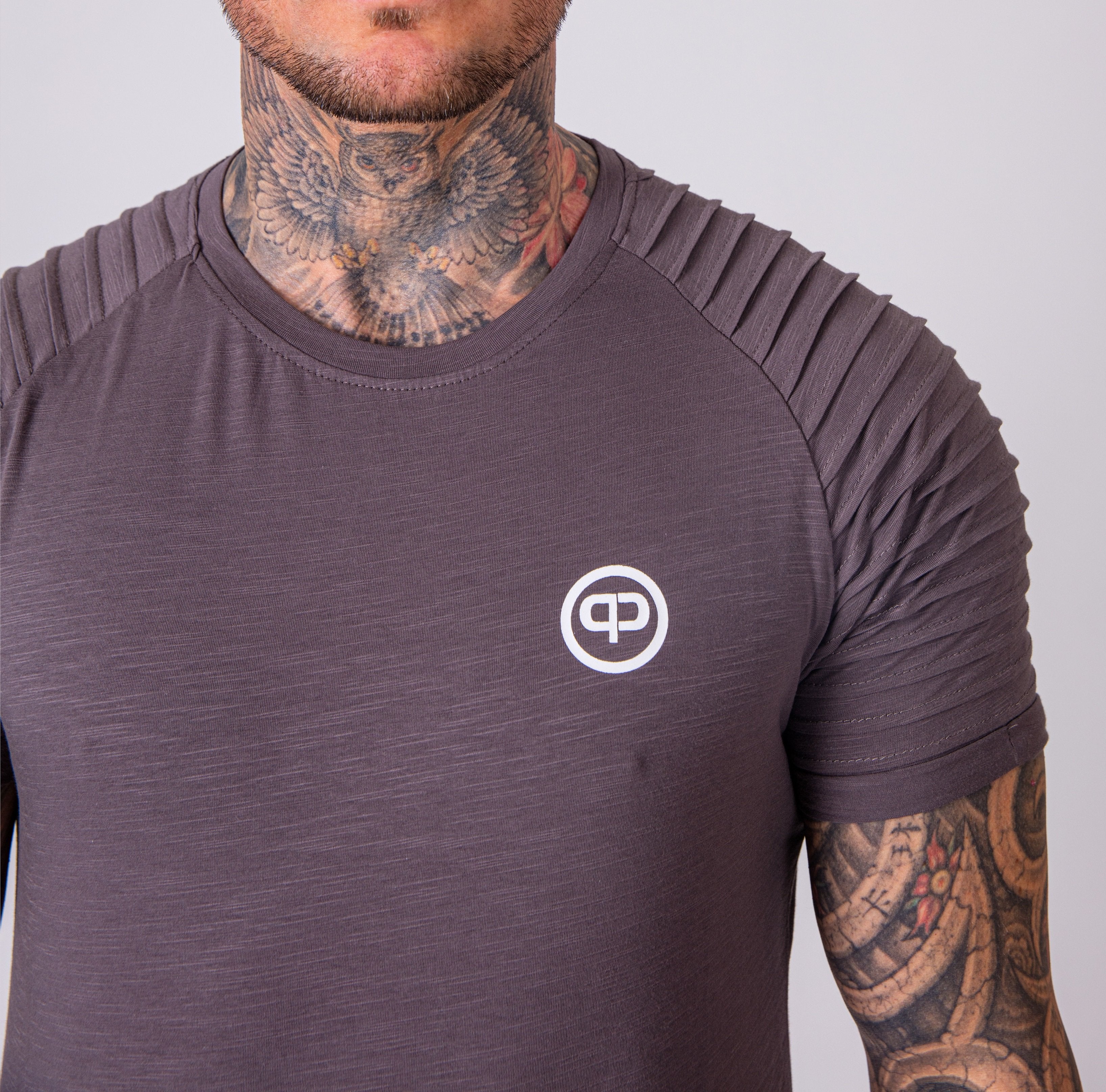 Pablo & Capone - Mercury Shirt - Steel Grey - Vorderseite Detail