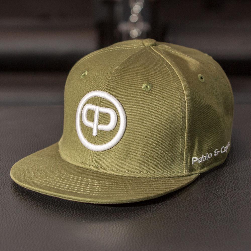 Pablo & Capone - Snapback Cap - Khaki & White