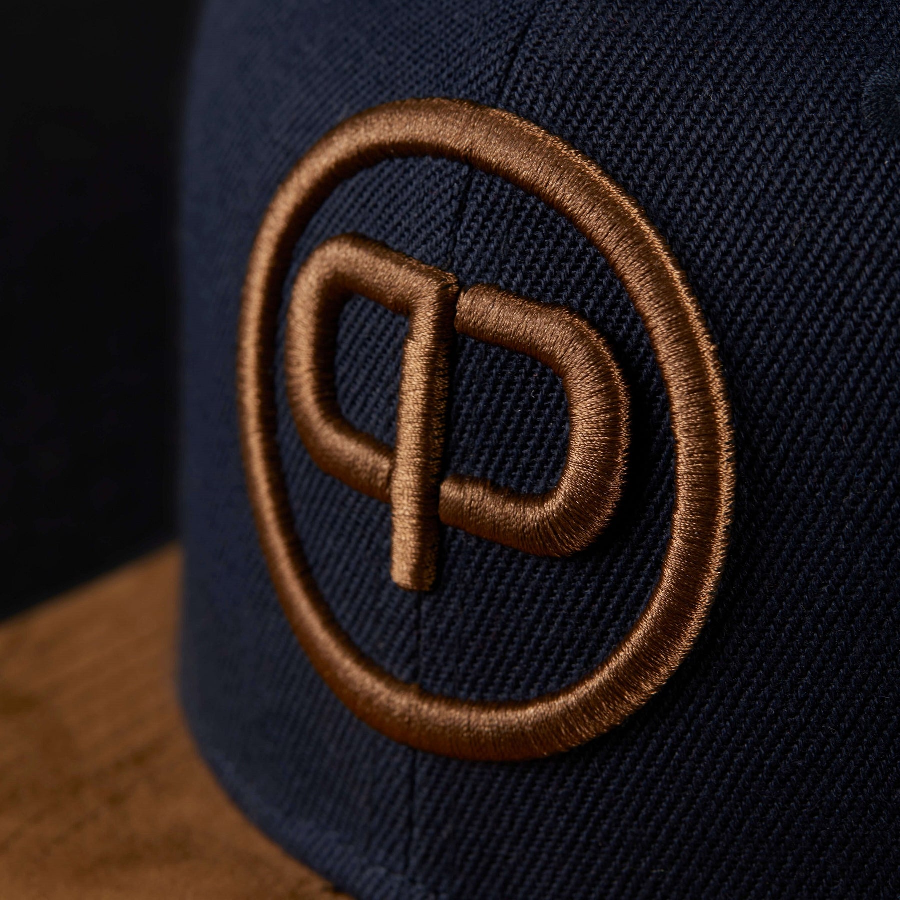 Pablo & Capone - Snapback Cap - Navy Blue & Suede