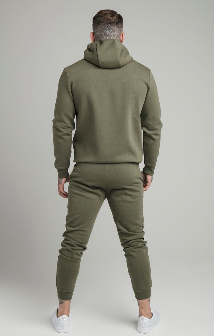 SikSilk - Muscle Fit Jogger – Khaki