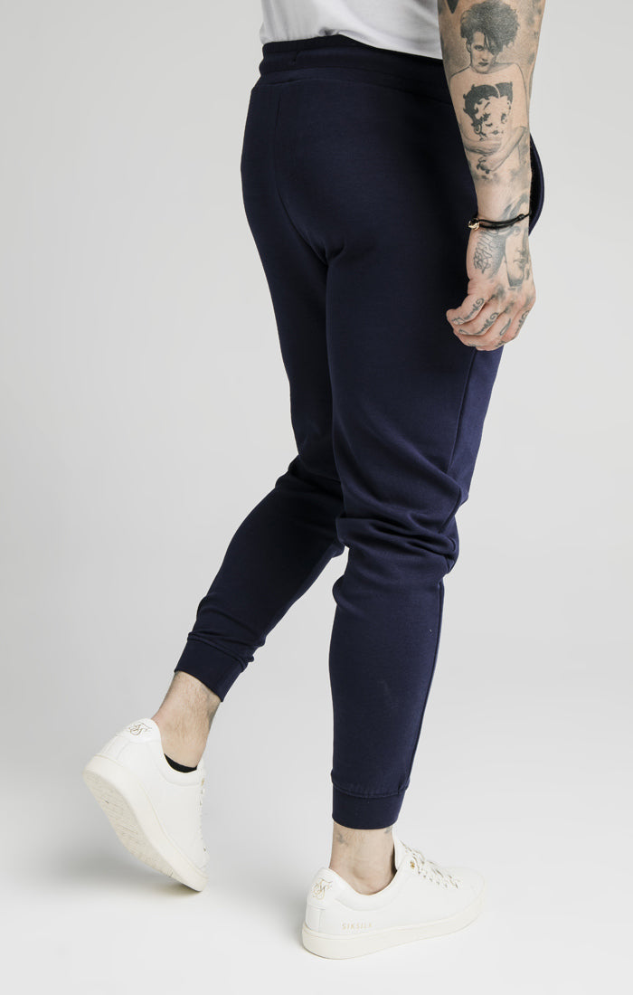 SikSilk - Muscle Fit Jogger – Navy