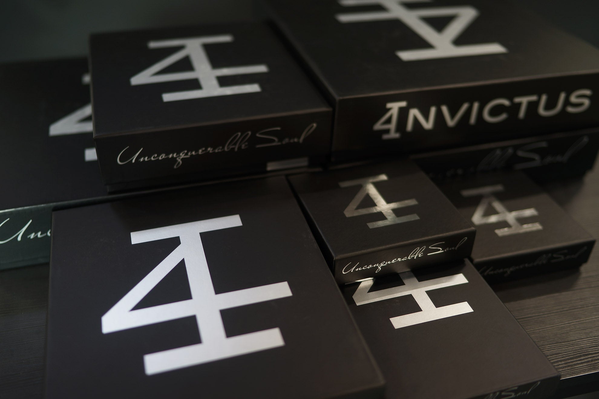 4Invictus - Gun Metal Varsity – Desert Storm - Box