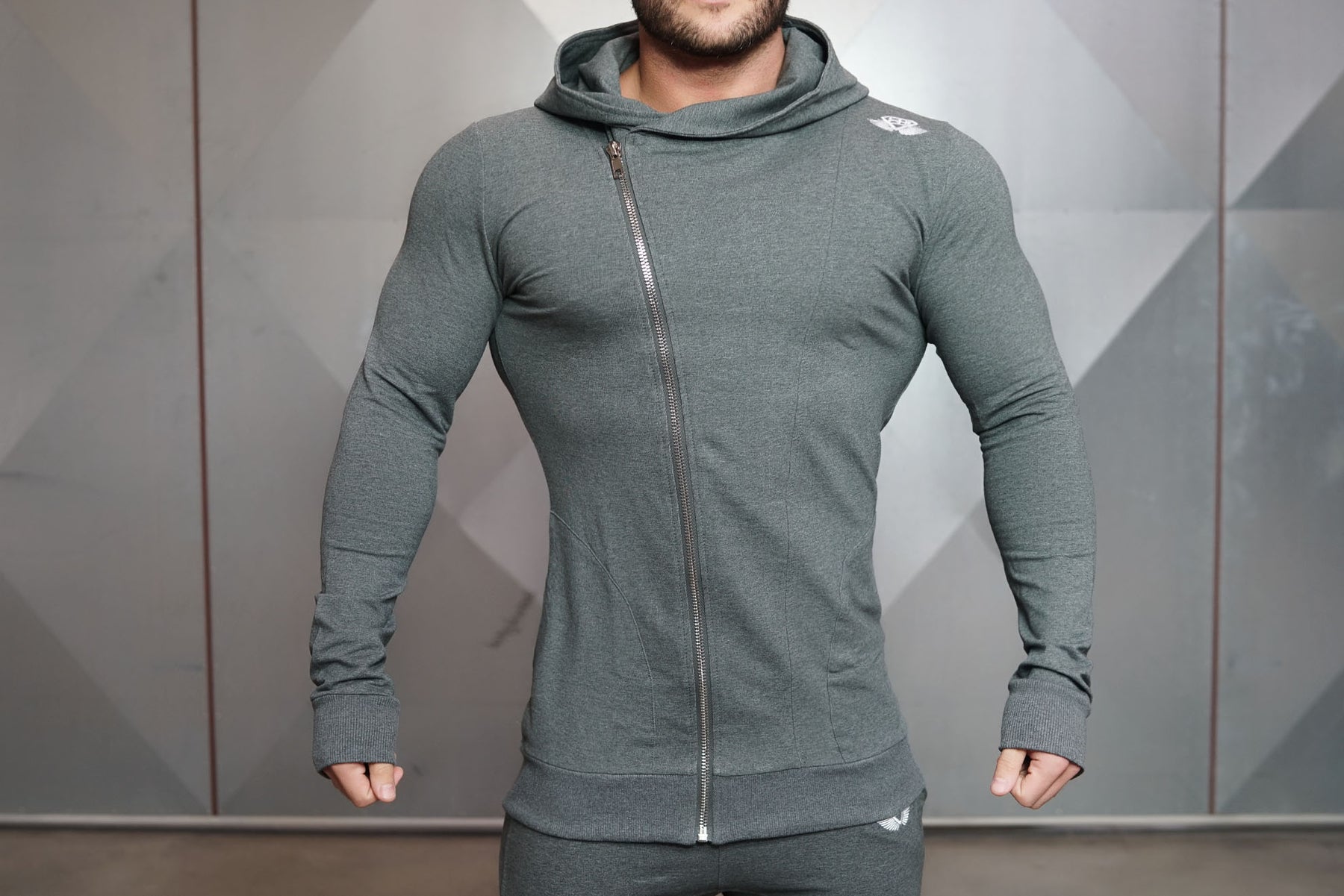 Body Engineers - XA1 Vest 2.0 – Anthracite - Vorderseite
