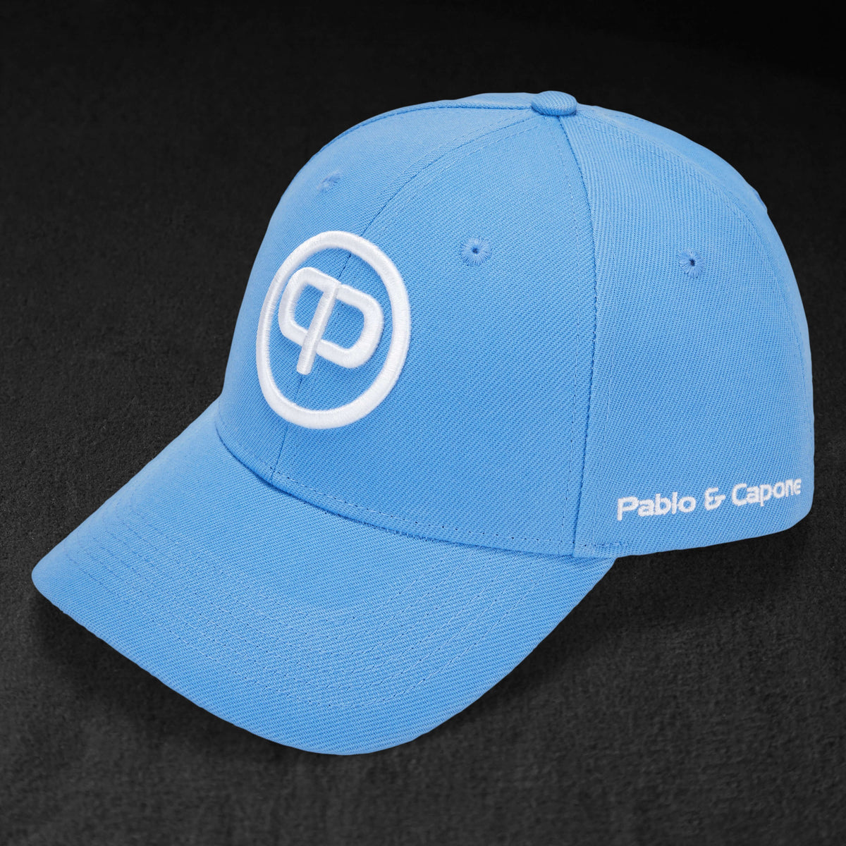 Hellblaue Basecap