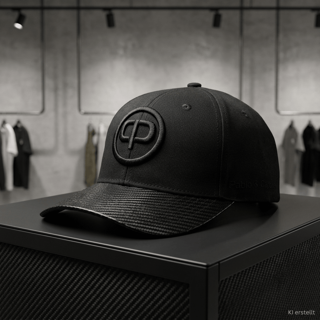 Schwarze Baseballcap
