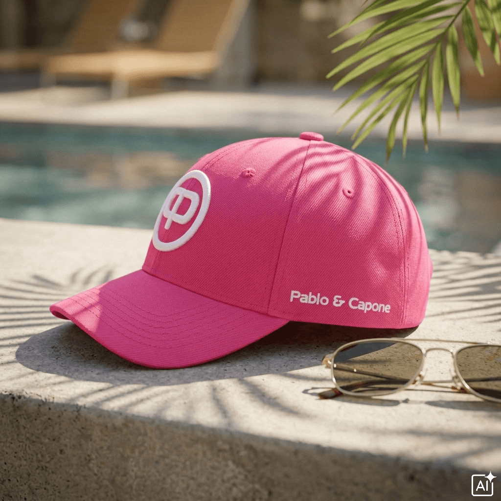 Pinke Baseballcap