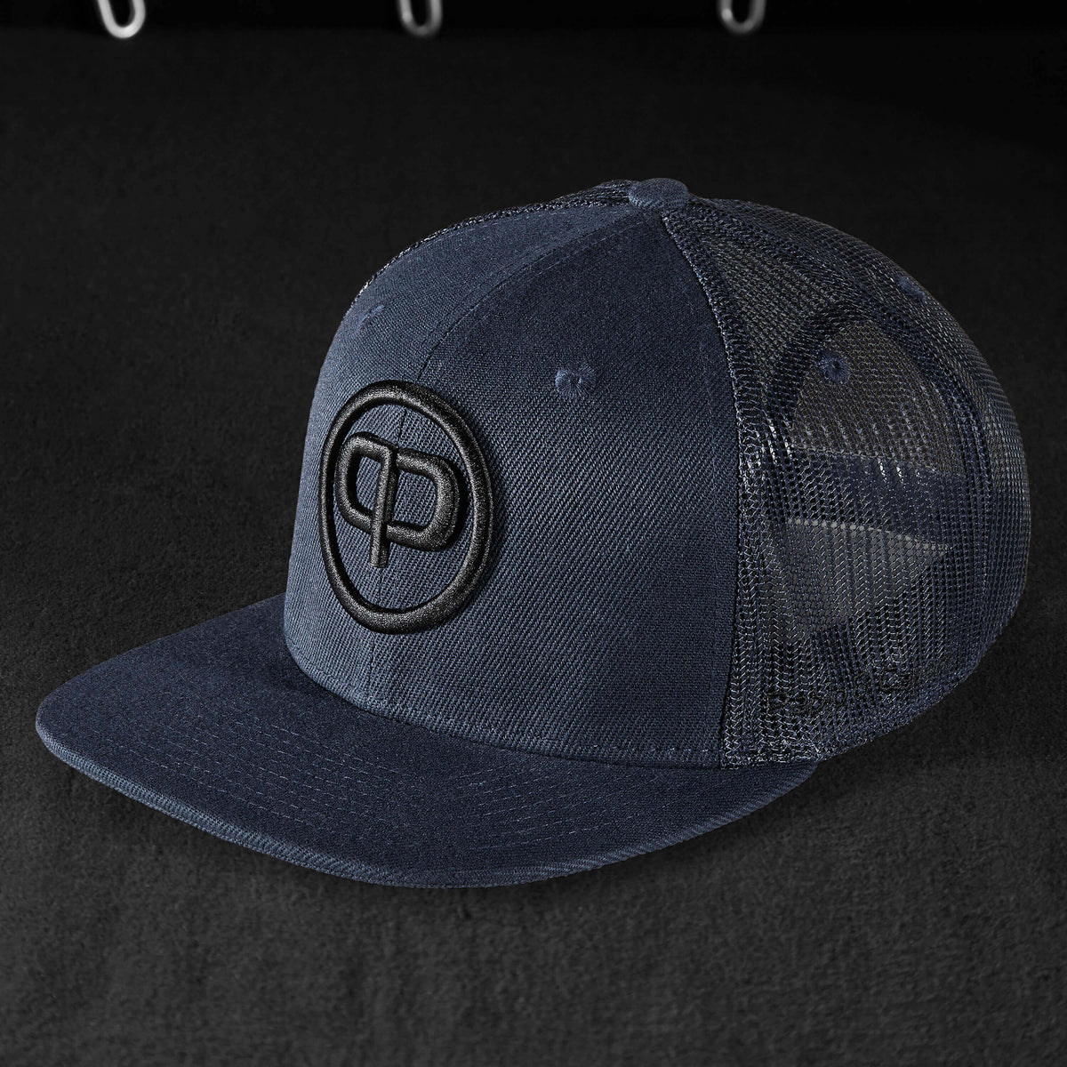 Trucker Cap - Navy Blue & Black