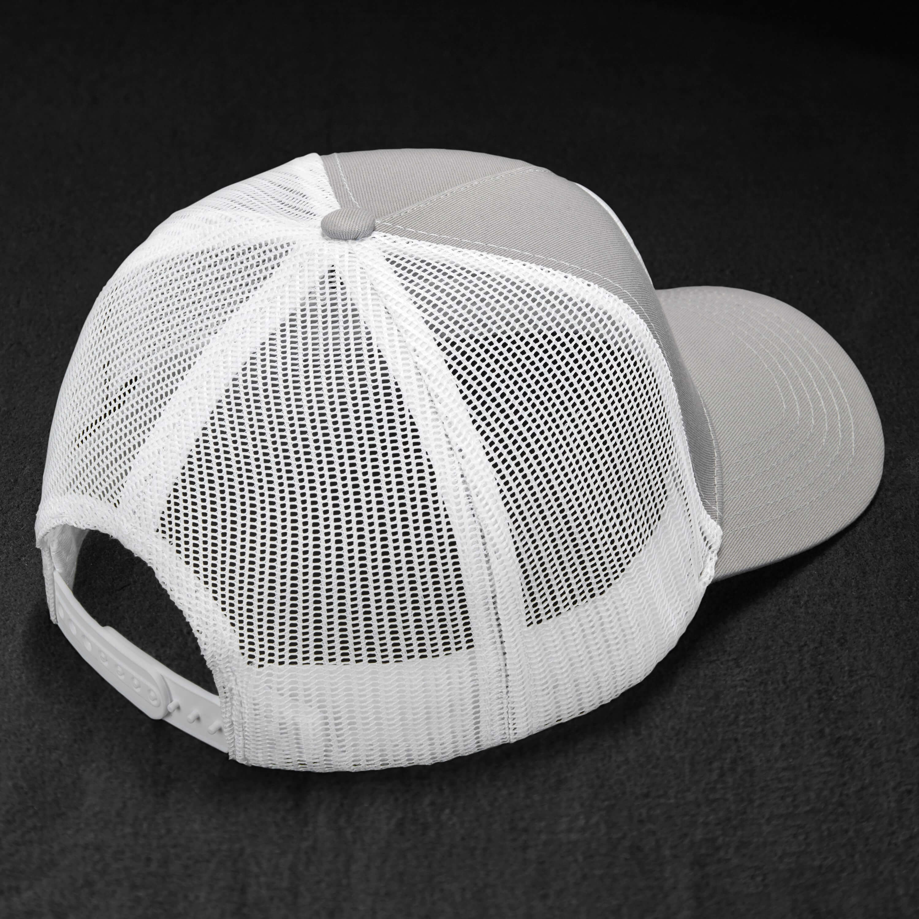 Trucker Basecap - Grey & White