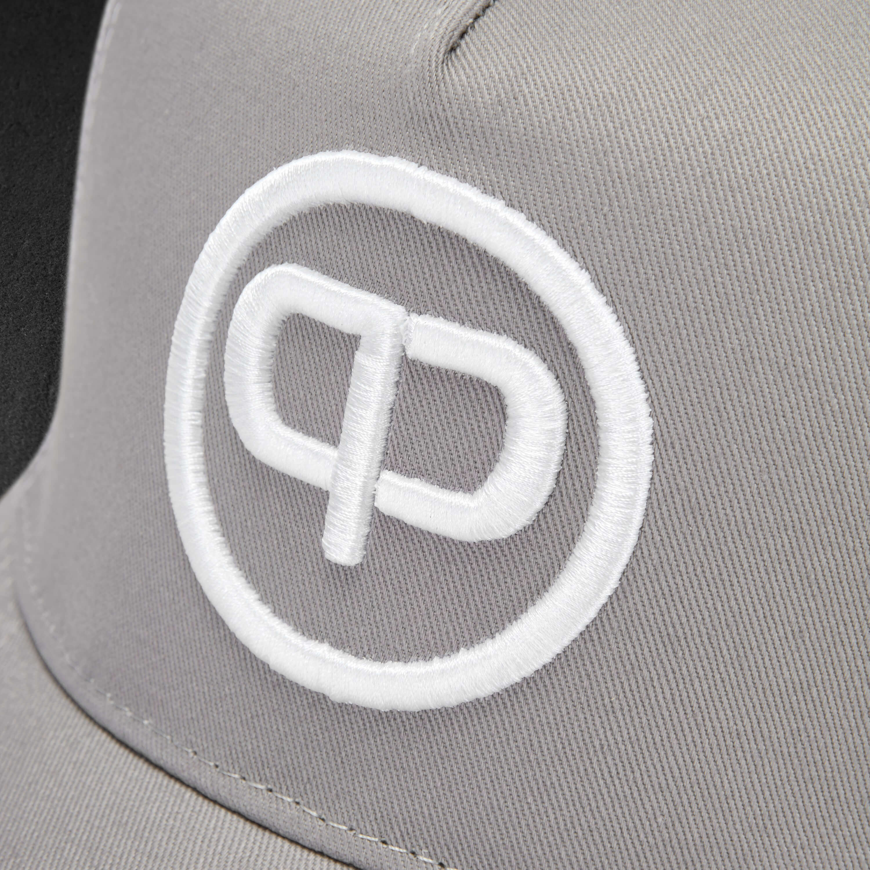 Trucker Basecap - Grey & White