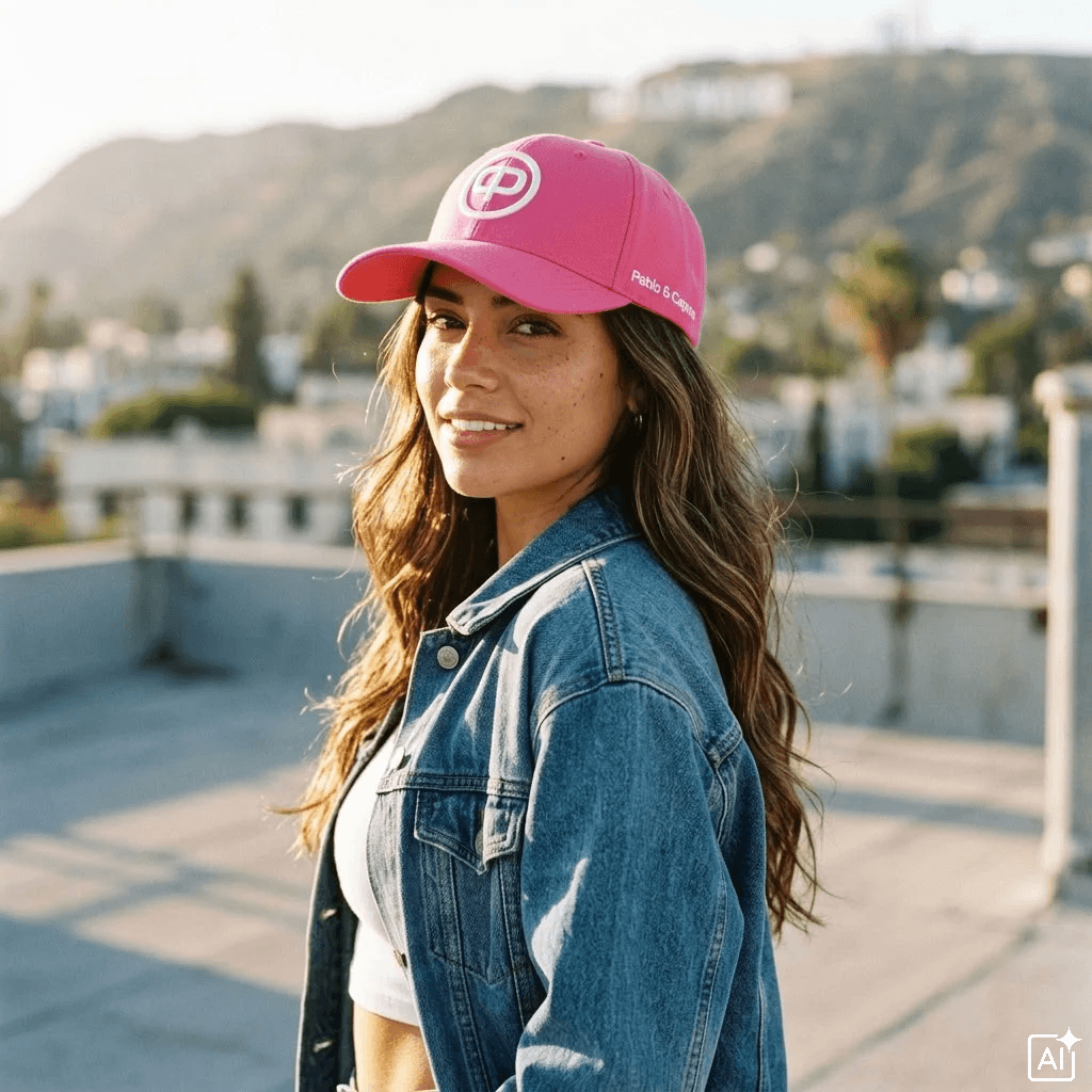 Frauen Cap Pink