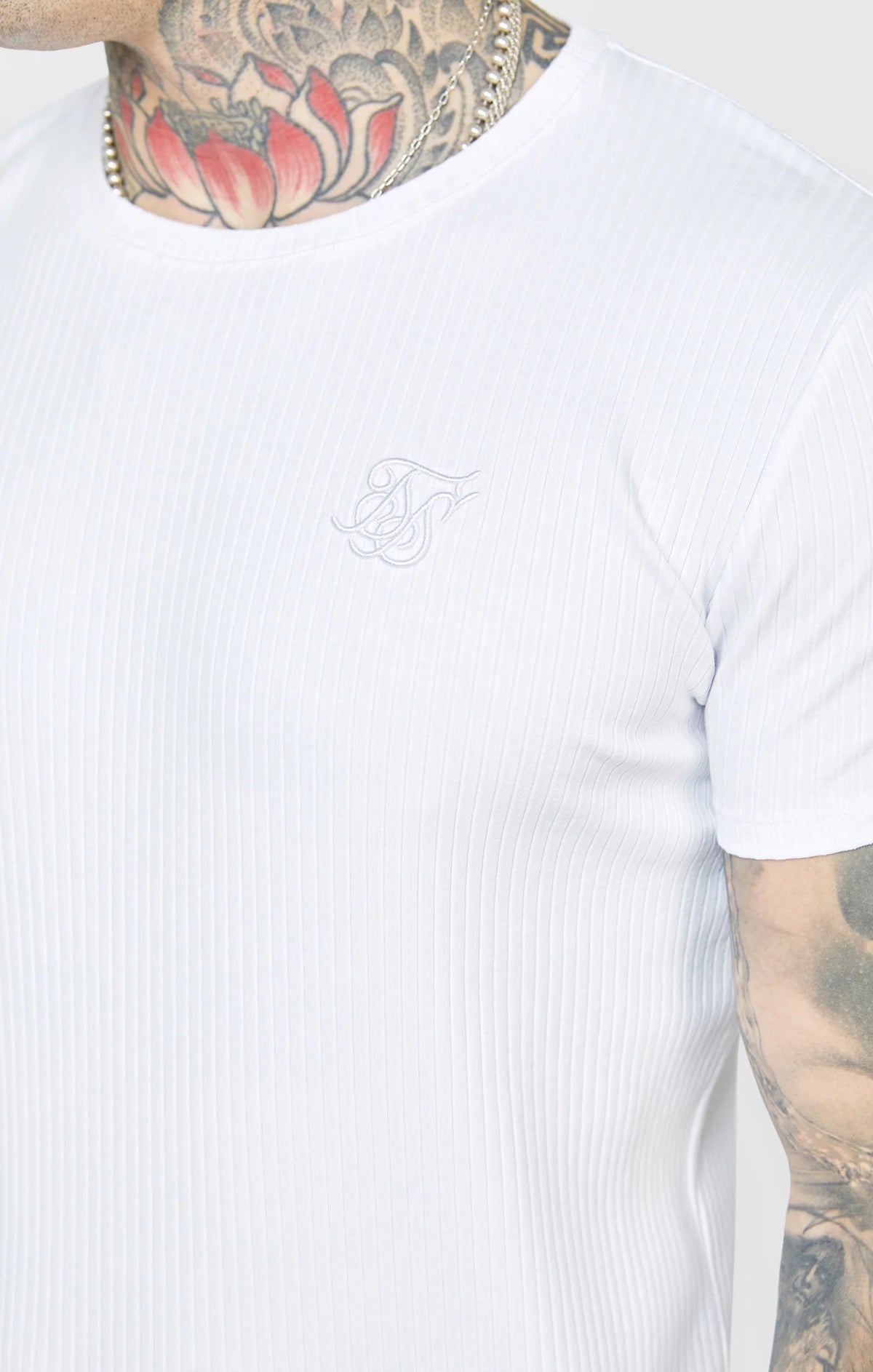 Rib Knit Shirt - White