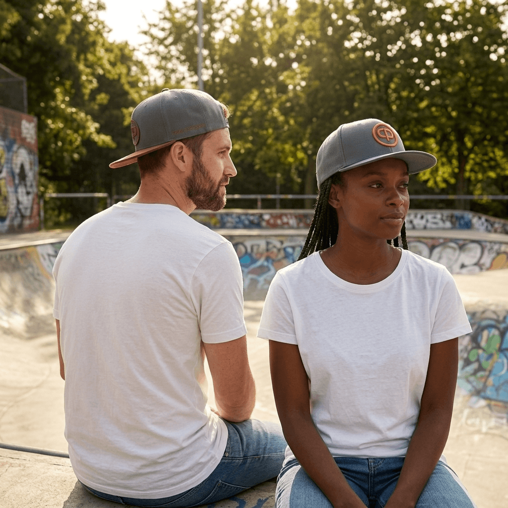 Snapback Cap Bundle Dunkelgrau
