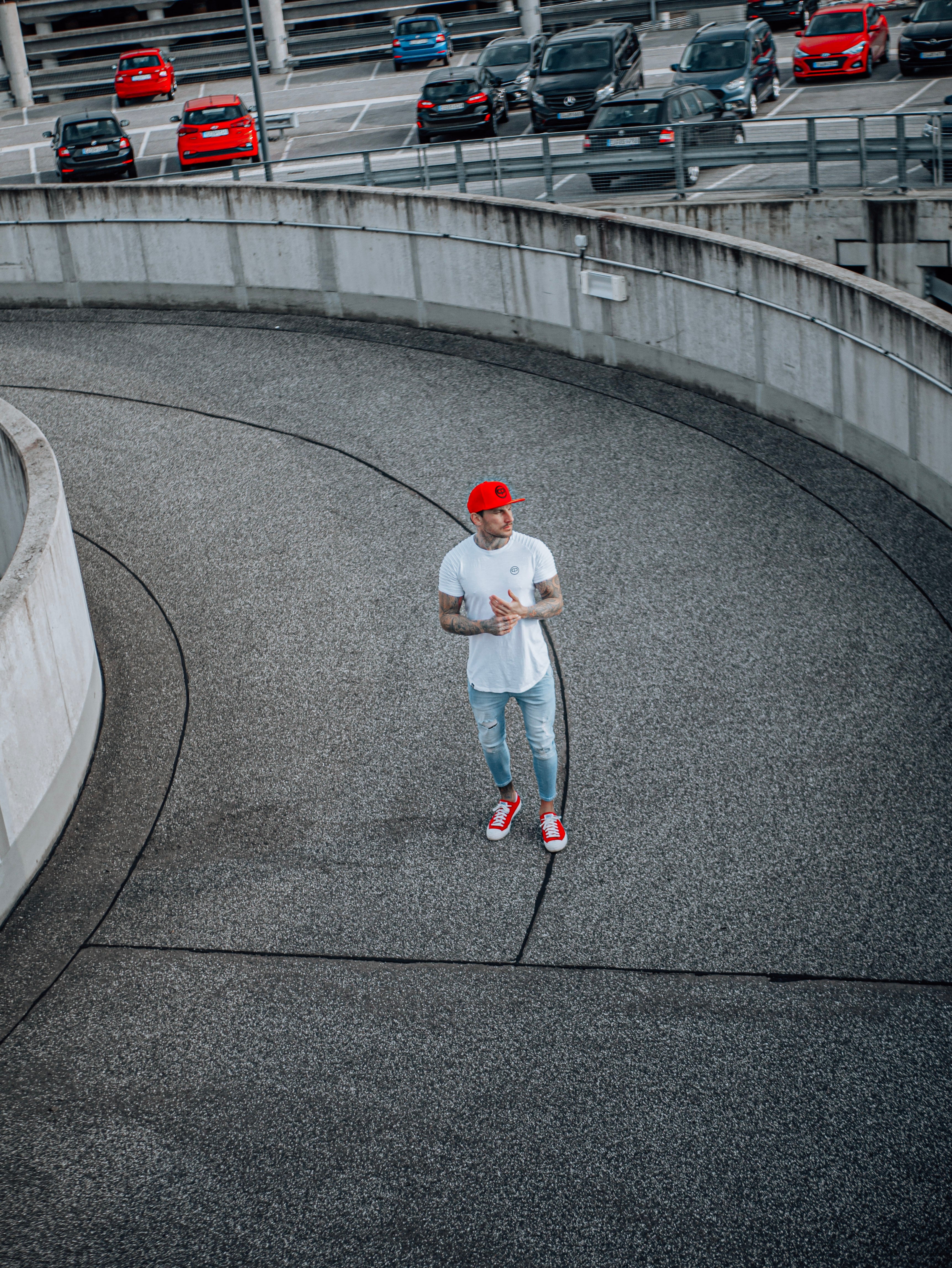 Rote SnapBack Cap
