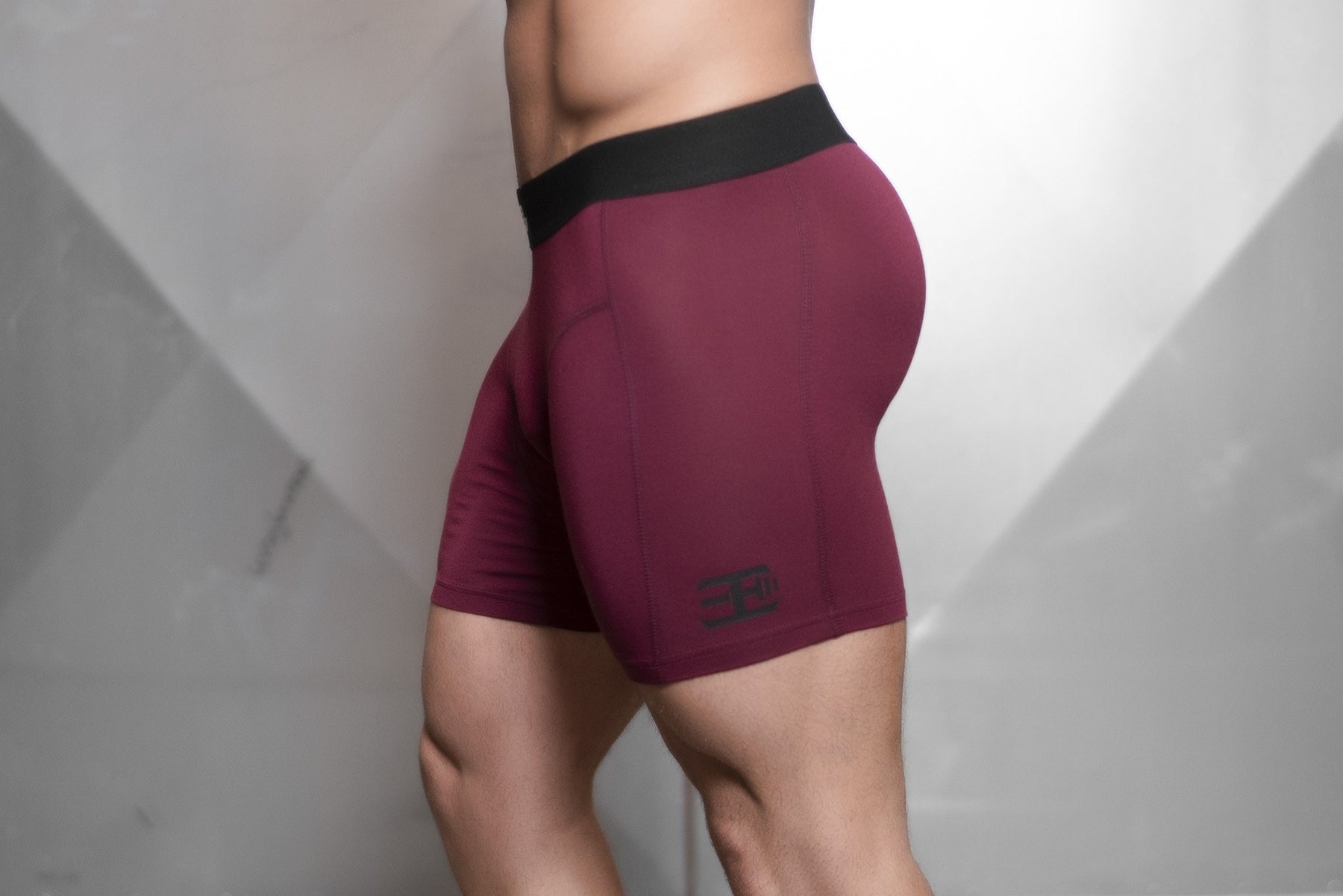 Body Engineers - Prometheus Boxer – Bordeaux Red - Seitlich 2