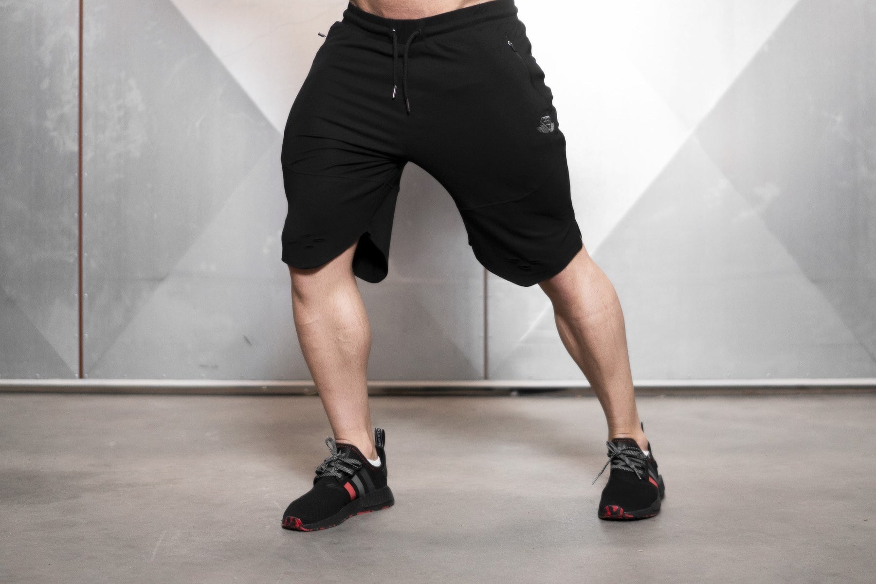 Body Engineers - SVGE Prometheus Shorts - Black Out - Vorderseite
