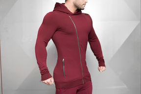 Body Engineers - XA1 Prometheus Vest – Bordeaux Red - Seitlich 2