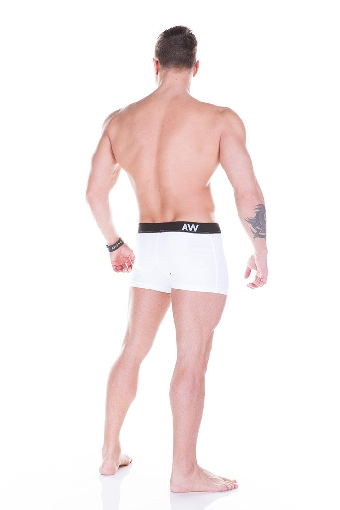 Nebbia - Men's Boxer Shorts - White (101) - Rückseite