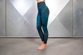 Body Engineers - ATHENA CAMO Seamless Legging High Waist – Ocean Deep