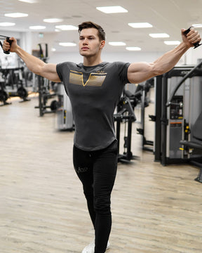 Gavelo - Sports Tee - Asphalt - Beispiel