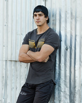 Gavelo - Sports Tee - Asphalt - Beispiel 2