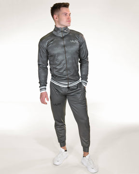 Gavelo - Track Jacket - Carbon - Vorderseite Gesamt