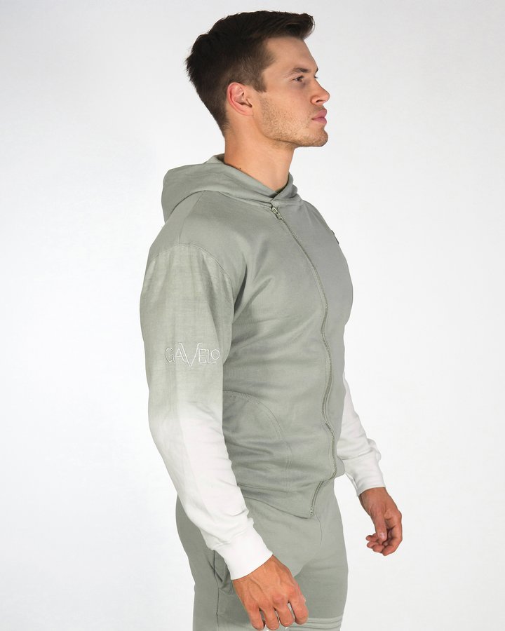 Gavelo - Victory Hoodie - Nude Olive Grey - Seitlich