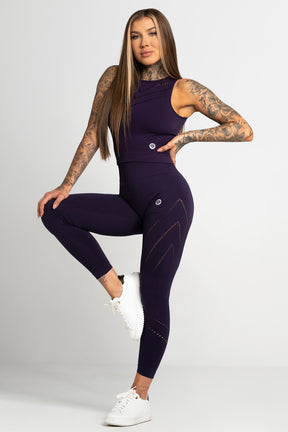 Gym Glamour - Leggings Asymmetric – Mysterioso