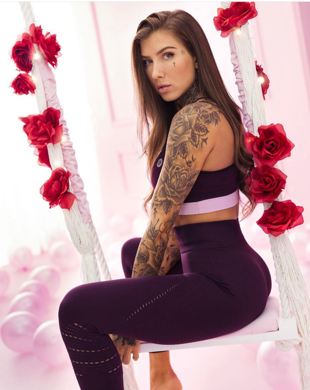 Seamless Leggings – Vino Rosso