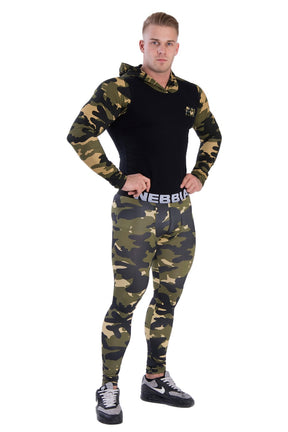 Nebbia - Hoodie AW - Camo (116) - Vorderseite Gesamt