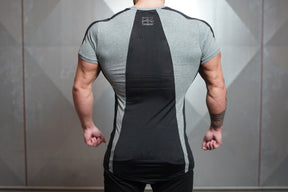 Body Engineers - KANA Performance Shirt – Anthra Black - Rückseite